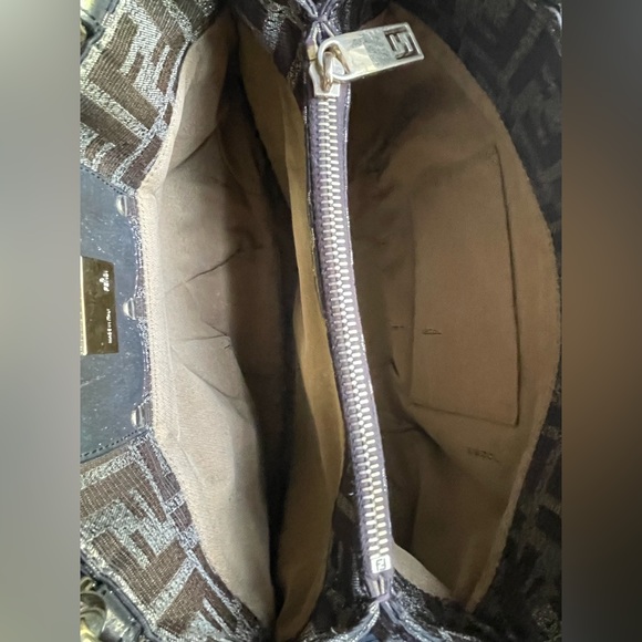 FENDI Zucca MIA Large  Bag. Like new condition.full inclusion . Authentic w/COA - Picture 10 of 16